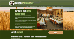 Desktop Screenshot of bauernhof-gastronomie.ch